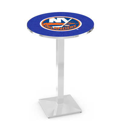 Round Metal Base Dining Table