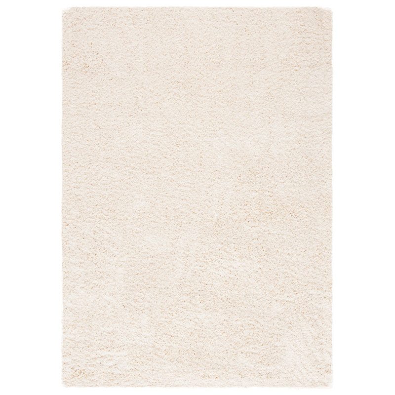 Schaeffer Solid Colour Natural Fibers Area Rug, Rectangle 61 x 91 cm