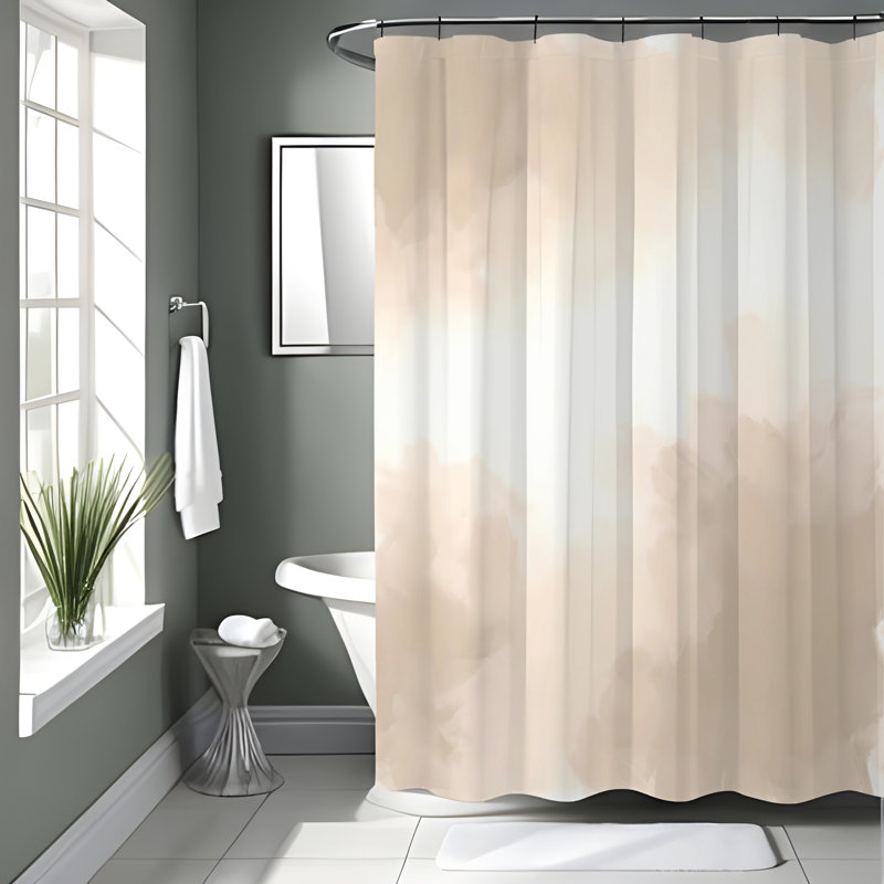Rideau de douche, L 70 po x H 72 po