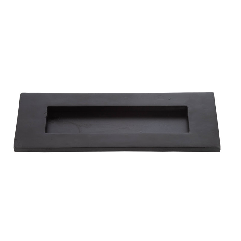 Caydence Metal Mail Slot, Black
