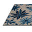 Tapis gris botanique lavable à la machine-316274363