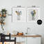Kitchen Pitcher Bouquets, ensemble de 2 impressions encadrées sous verre, design par Carol Robinson-1684535914-1684535909
