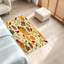 Tapis d'intérieur transparent, lavable à la machine et coloré avec des motifs dessinés à la main-700056145