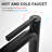 Single Hole Bathroom Faucet With Drain Assembly With Hot And Cold Water Switching-105782983