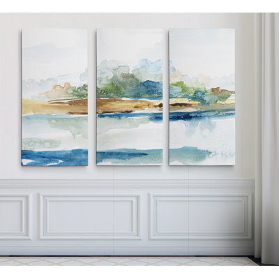 " Blue Solace " 3 - Pieces