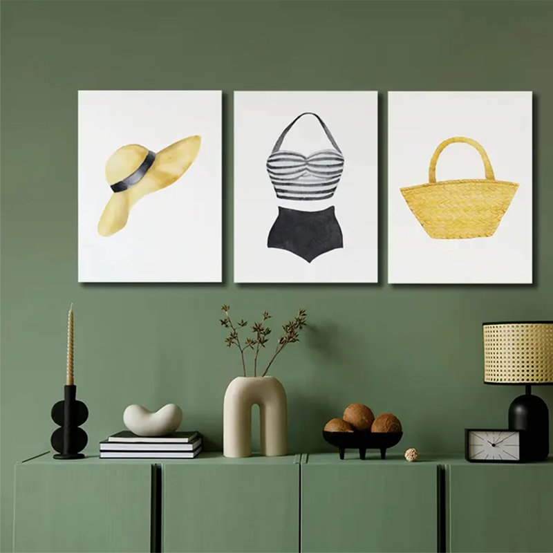 3 Piece Wrapped Canvas Print