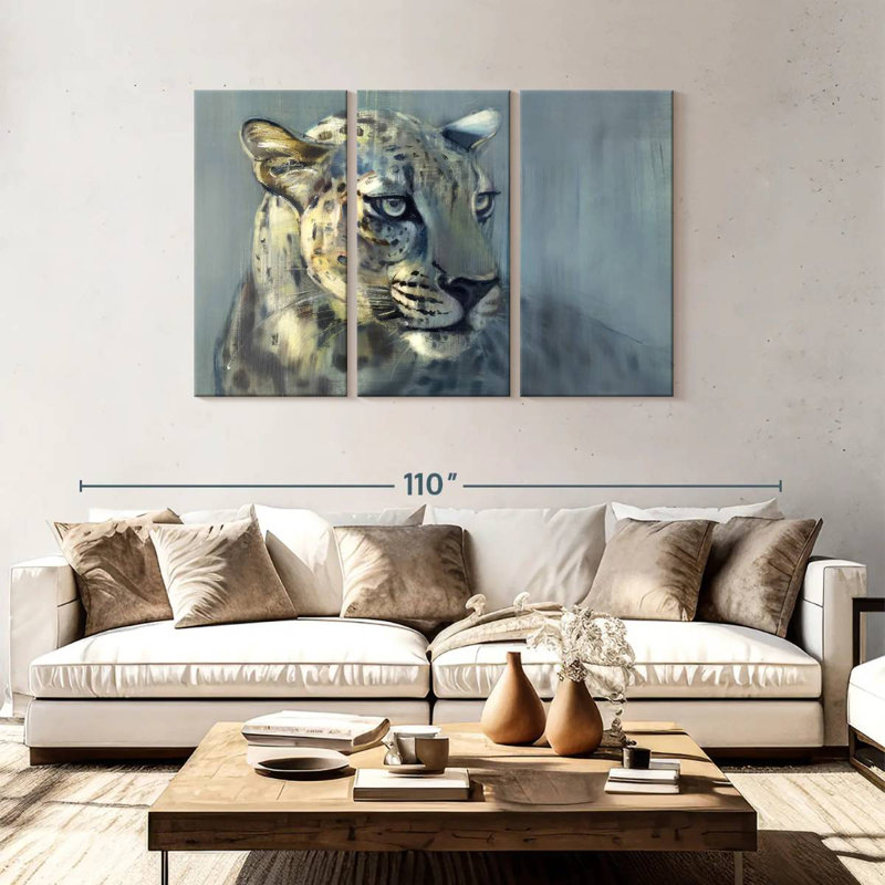 Brampt The Predator, 48" H x 74" W