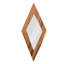 Diamond Rustic Accent Mirror