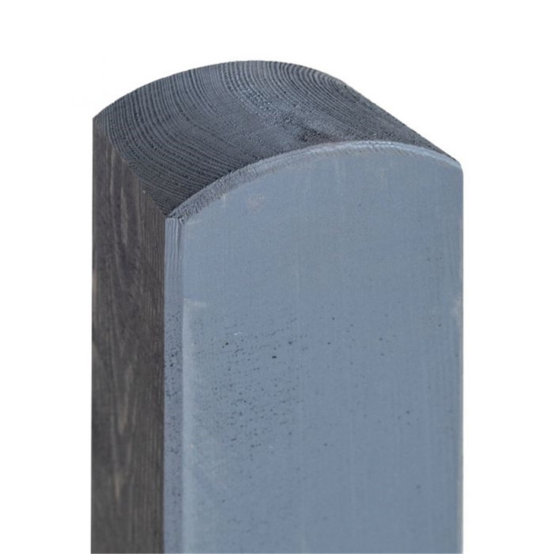 Brekyn Dakota Fields Grey Solid Wood Post Kit / System for Posts, 190cm H x 9cm W x 9cm D
