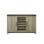Console en chêne 47 po Nyla