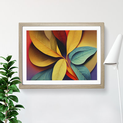 Colourful Leaves - Painting