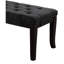 Banc capitonné Linon, tissu