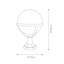 Viane Transparent Pier Mount Light