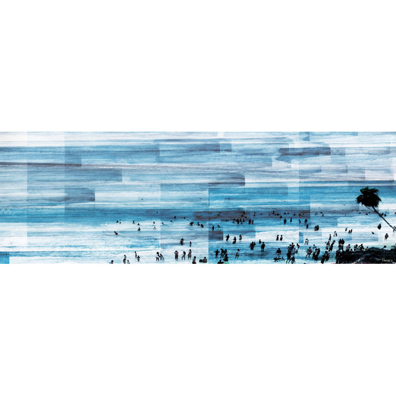 1 Piece Wrapped Canvas Wall Art, 38cm H x 114cm W