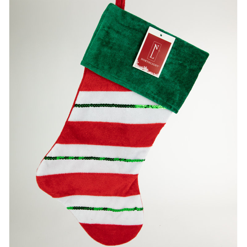 Chaussette de Noël 18 po, Vert