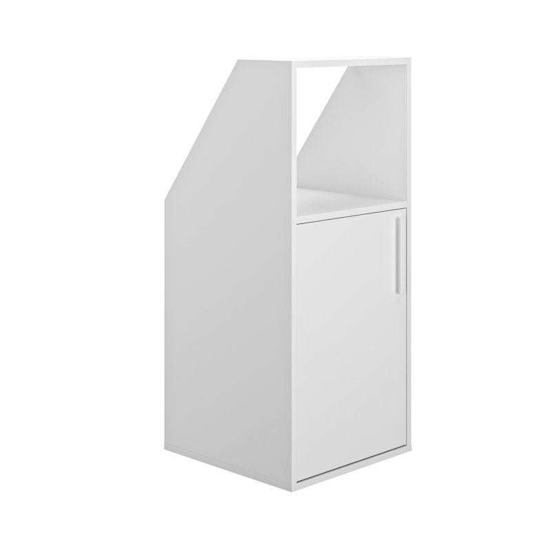 1 Door Wardrobe, White