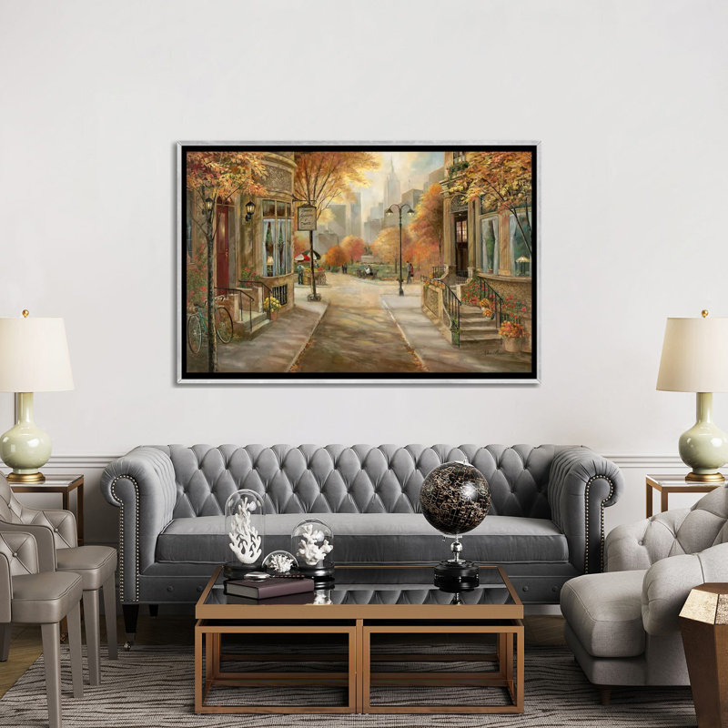 Carrie's Dance Academy par Ruane Manning - reproduction d'art, H 40 po x l 60 po x 1,5 po, Aucun mat