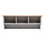 Floating Shelf with Hooks