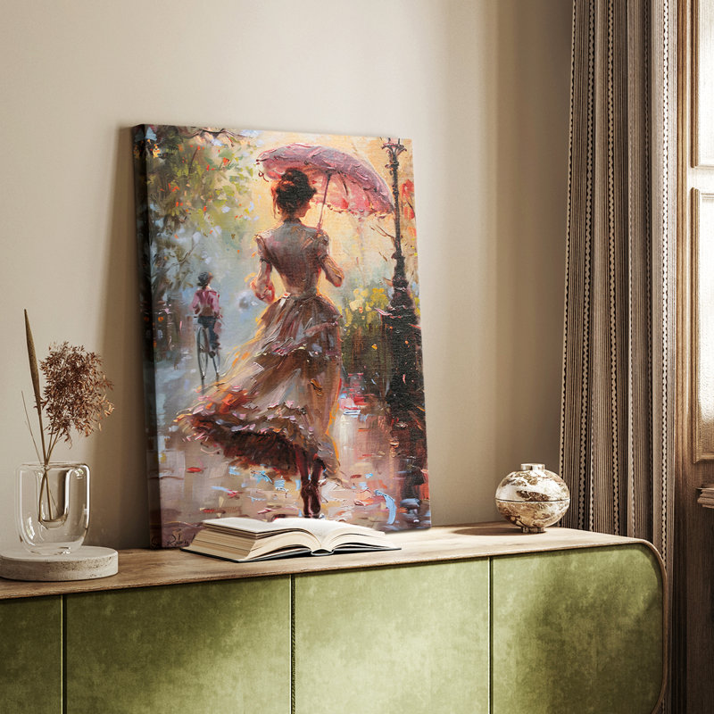 WCCEN Series DCC XXXIV - Toile tendue avec châssis Premium - Prêt à être accroché, 48" H x 32" W