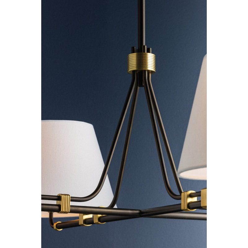 Lustre Crown Heights, Quatre lumières, Empire Buld 