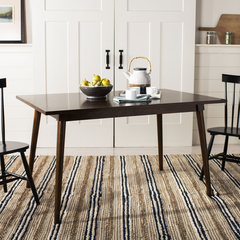 Lucca Rectangular Dining Table, Walnut