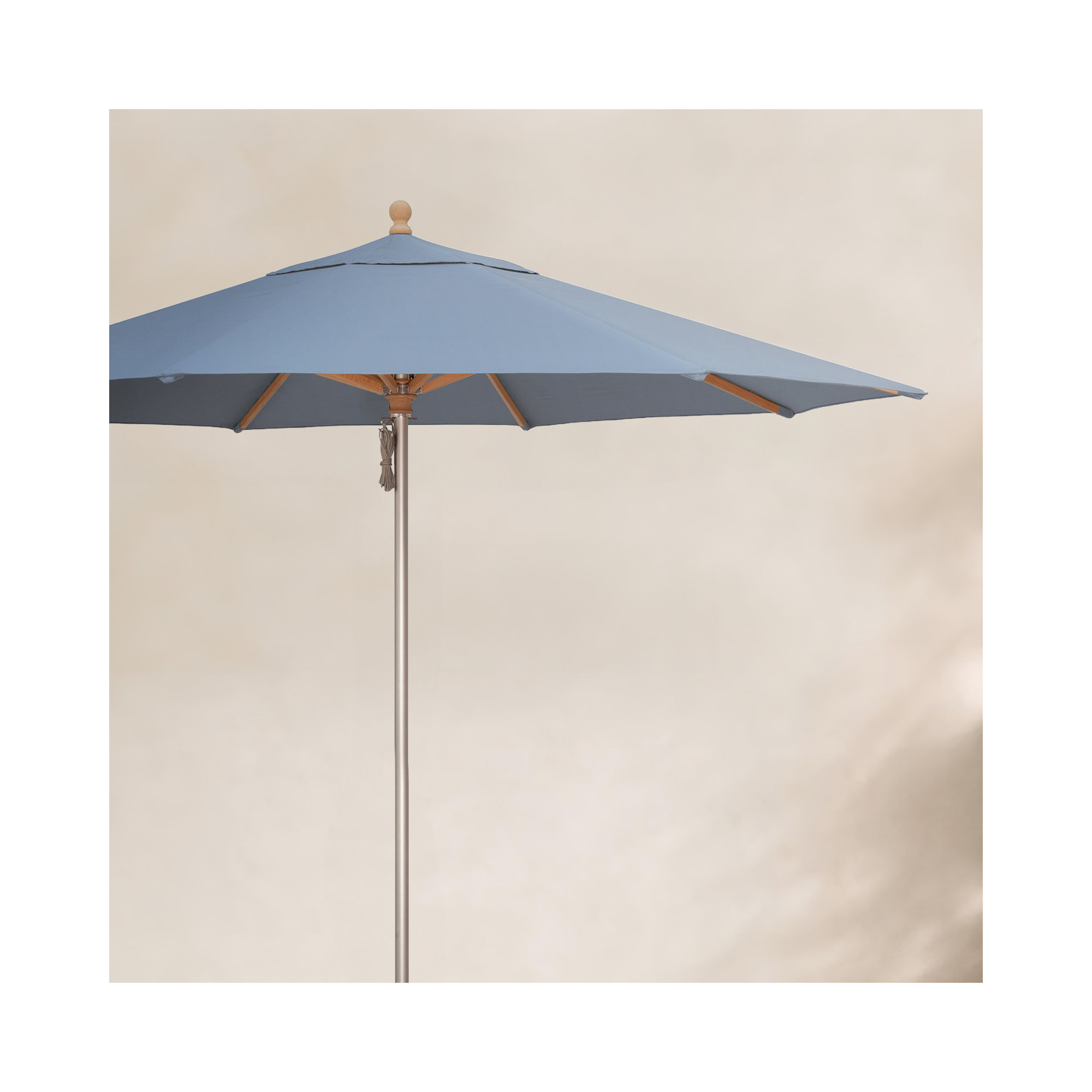 Darlington 132'' Outdoor Umbrella, Cast Ocean