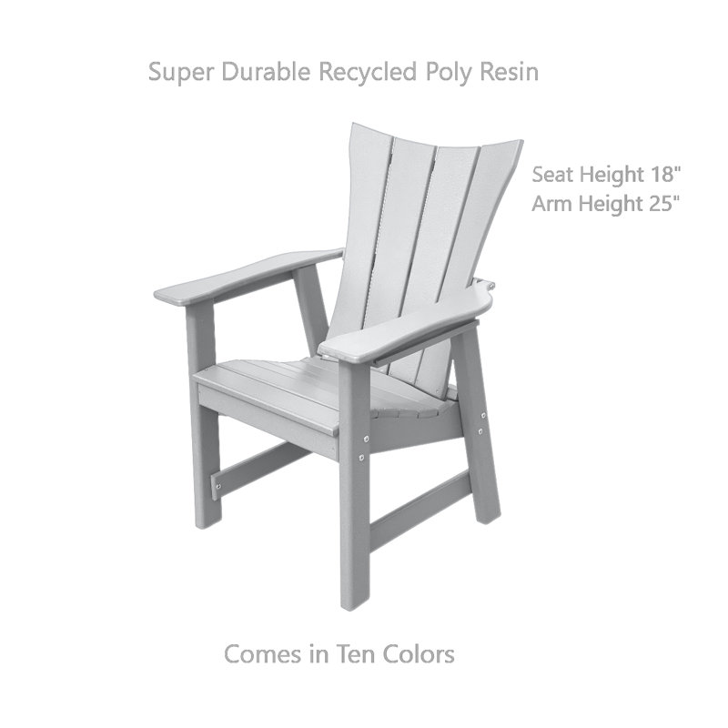 Wyano Outdoor Adirondack Chair, Weather