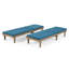 Chaise longue avec coussins Muir Sun-2077926112