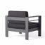 Fauteuil club d'extérieur 1 pièce