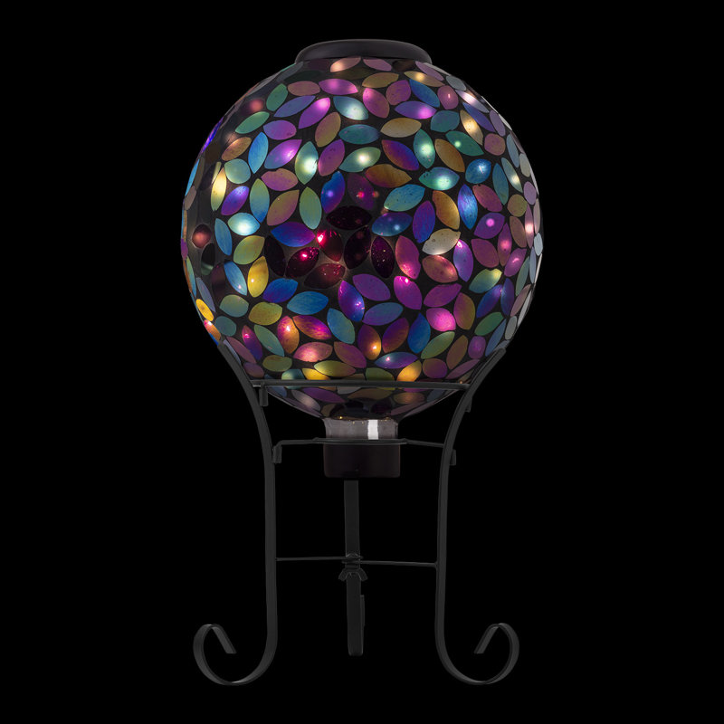 Duana Mosaic Solar Gazing Ball, Multi