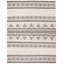 Tapis gris / beige en laine / coton tissé à la main Southwestern-880189817