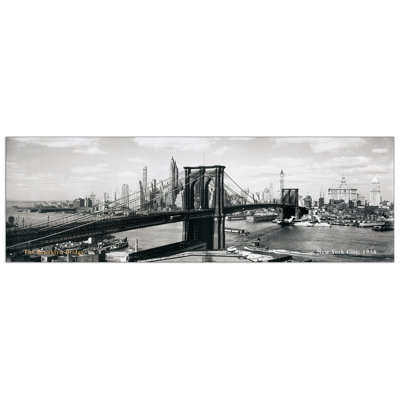 No Frame Panoramic Print on Wood