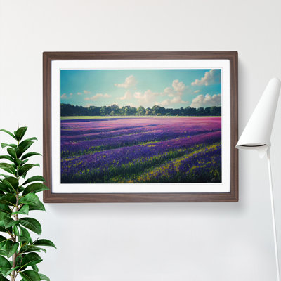 Unbeatable Bluebell Field - Framed Print