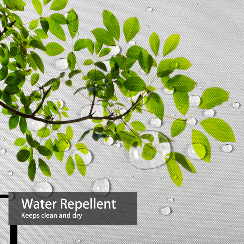 Rideau de douche Green Leaf, L 84 po x l 72 po