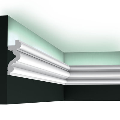 3.25'' H x 78.75'' W x 1.38'' D Plastic Crown