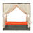 U_Style Adjustable Sun Bed With Curtain,High Comfort,With 3 -1443481385