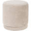 44cm Wide Round No Pattern Cocktail Ottoman