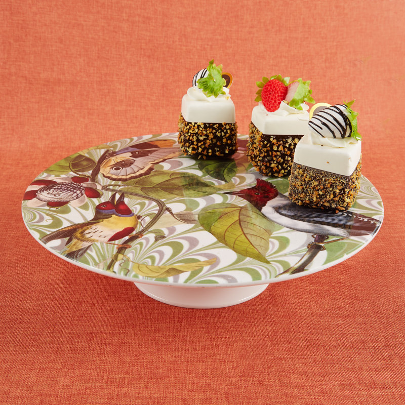SUPPORT À GÂTEAU FLORA & FAUNA