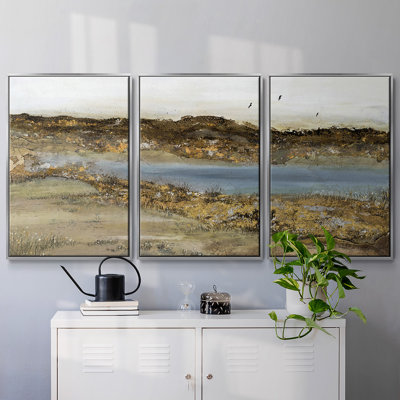 " Retreating Within " 3 - Pieces