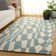 Amier Hand Tufted Wool And Viscose Geometric Rug