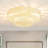 24" Modern Dimmable 5 - Light K9 Crystal Tiered Chandelier with LED Light Kit