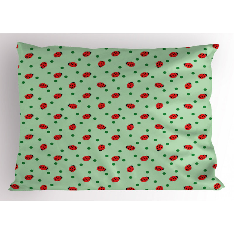 Dots Polyester Sham, Twin