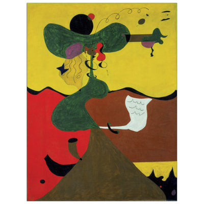 Joan Miro - No Frame Print on Wood