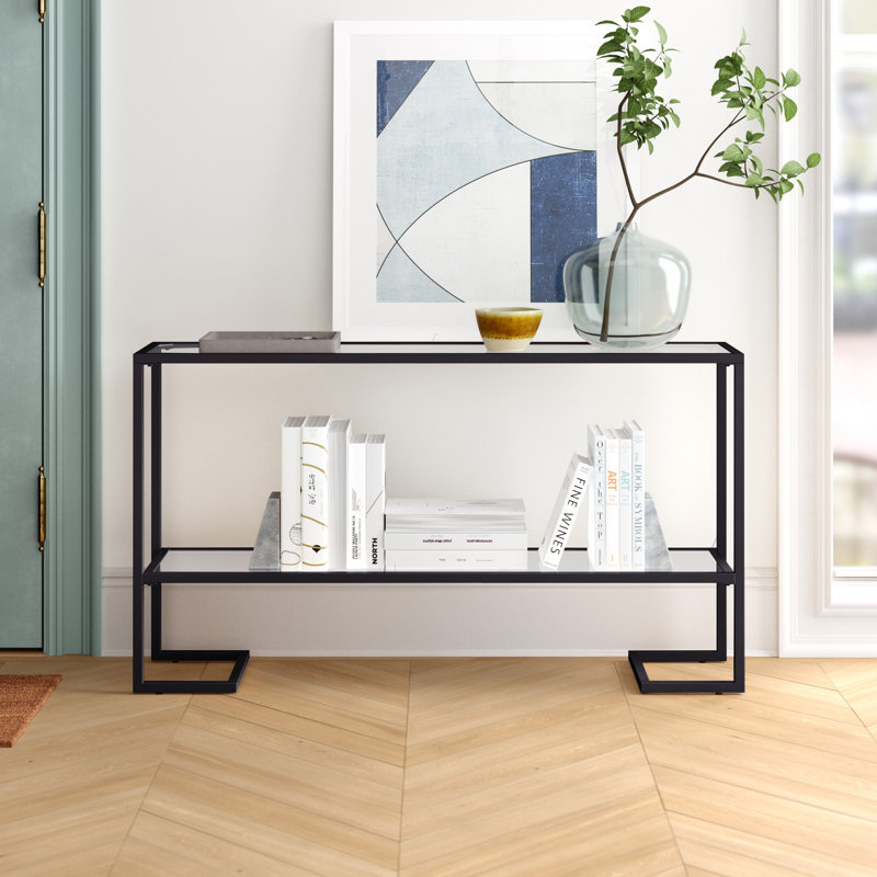 Console de 52 po Luisdavid, Noir