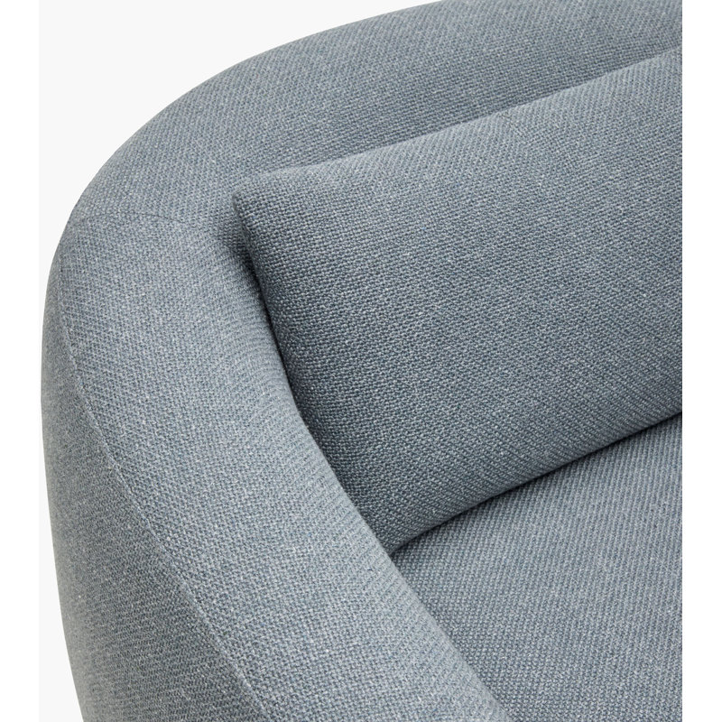 Becki Owens x Surya Loma Swivel Chair, Blue
