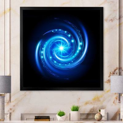 Blue Spiral Vortex - on