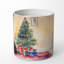 Christmas Tree Scented Tumbler Candle with Ceramic Holder