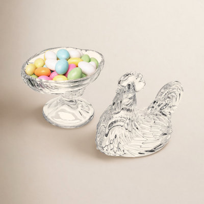 Harvest Rooster Candy Jar