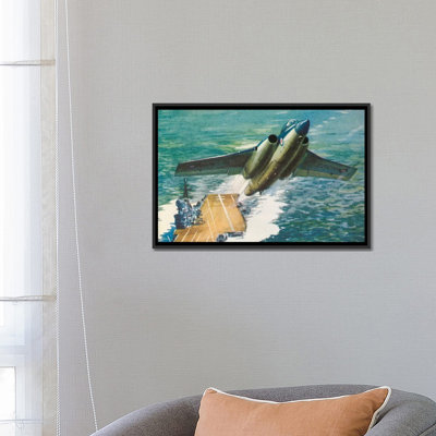Bucaneer Take Off par Hemingway Design - reproduction d'art sur toile tendue