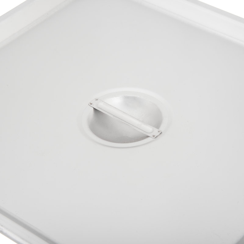 Couvercle rectangulaire en acier inoxydable DuraPan ™